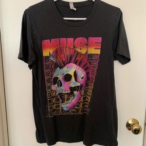 vintage muse band tshirt